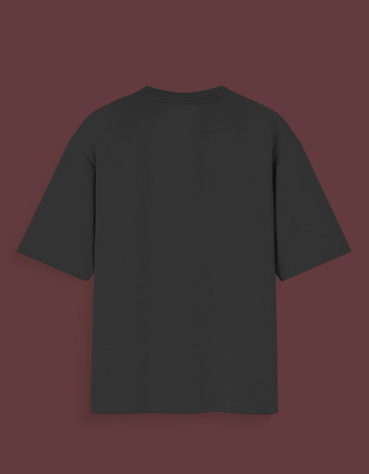 Black plain back view of Kurosaki x Hollow anime t-shirt from AnimeVerseStore