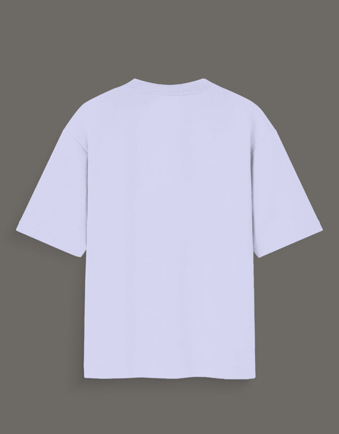 Plain white aart x Bachira Meguru graphic shirt shown from back with short sleeves and crew neck