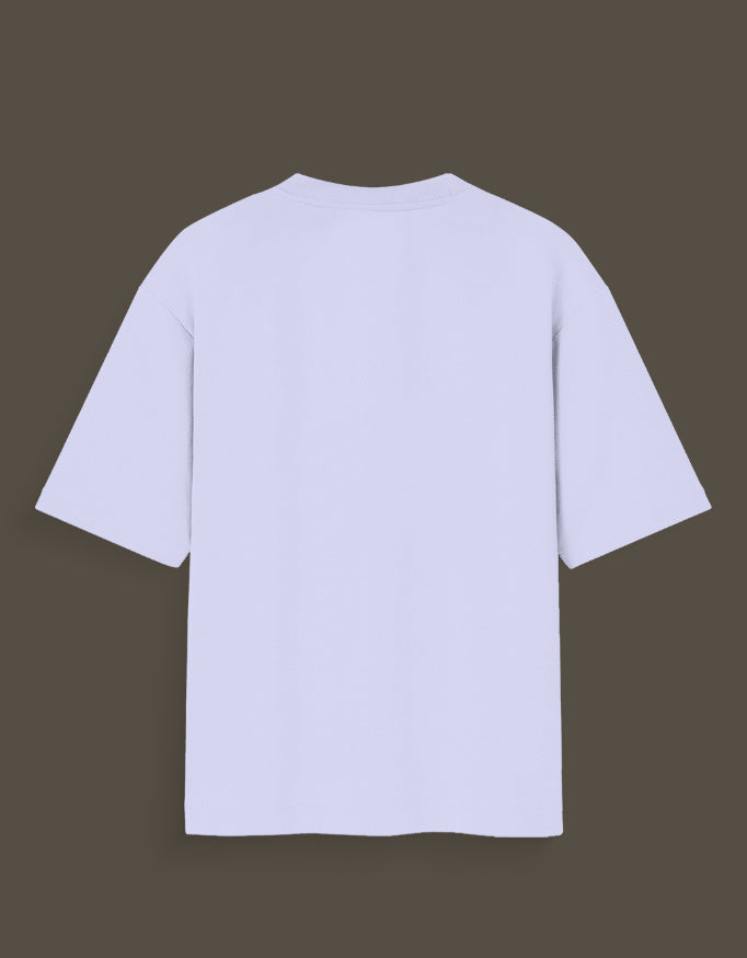 Light purple aart x manga graphic tee with short sleeves and classic crew neck design