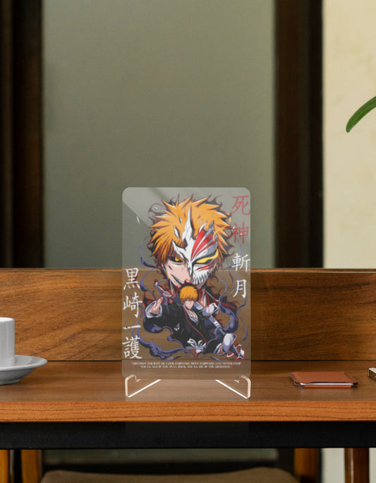 Character Relic display featuring a vibrant anime character design on a clear acrylic stand