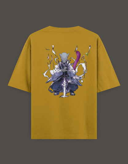 Anime crossover t-shirt for Gen Z featuring a unique character design and vibrant colors