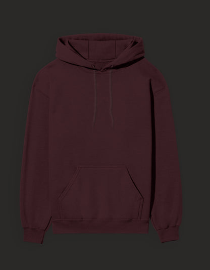 Maroon Awakened Gojo Hoodie featuring a classic design and spacious front pocket for comfort