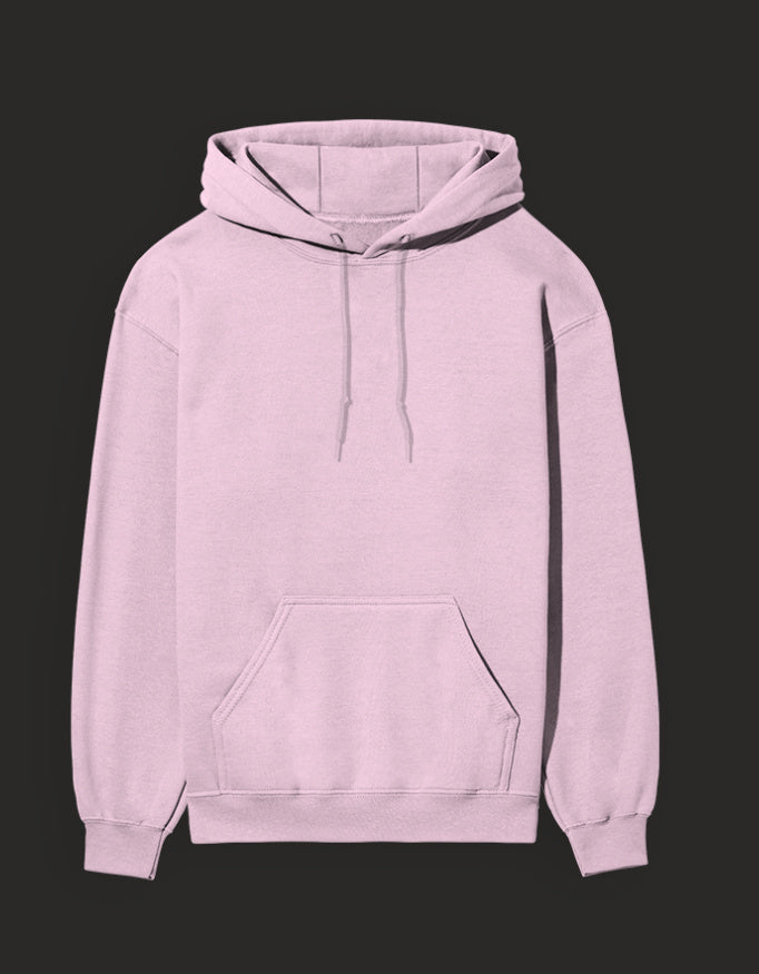 Light pink hoodie featuring an Awakened Gojo design, perfect for anime fans and casual wear