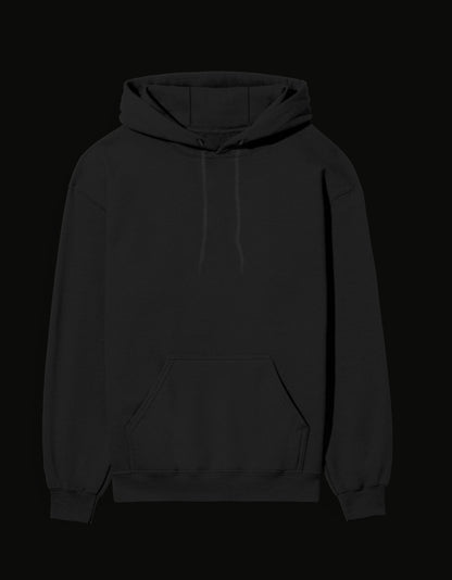 Bleach Ichigo unisex hoodie in black with a comfortable, casual design and front pocket