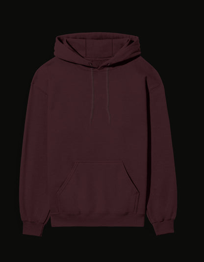 Bleach Ichigo unisex hoodie in maroon with a comfortable fit and front pocket