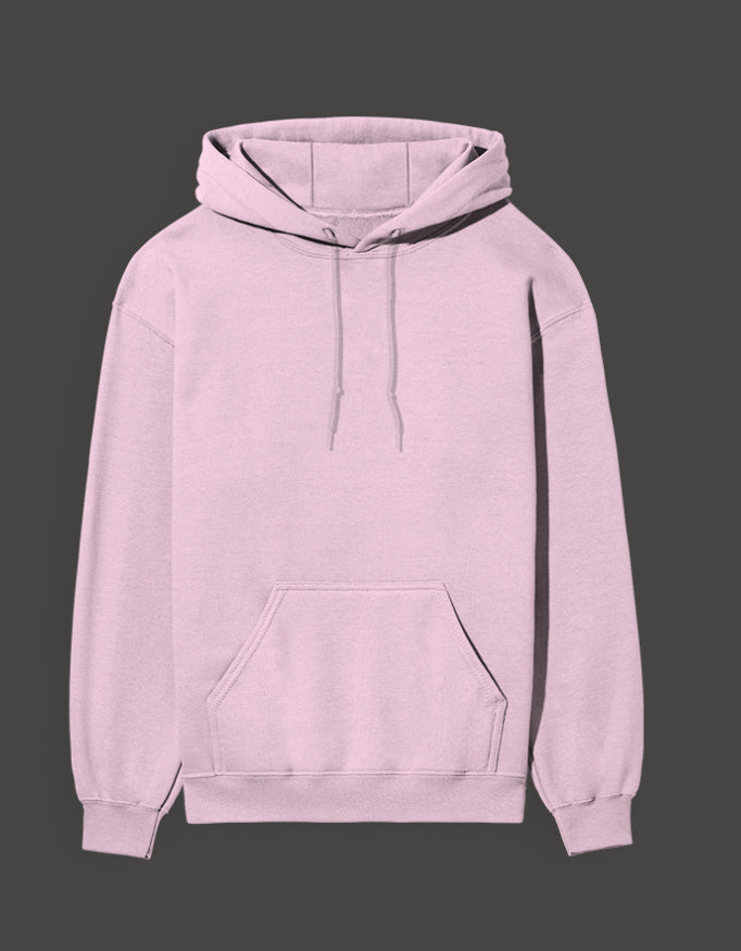 Light pink hoodie featuring a front pocket, perfect for casual wear, customizable for Blue Lock hoodie fans
