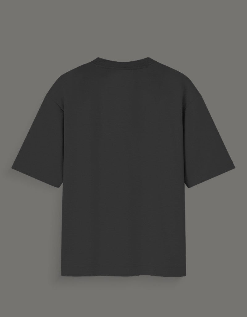 Black blank back view of nothing happened zoro tshirt from AnimeVerseStore with short sleeves