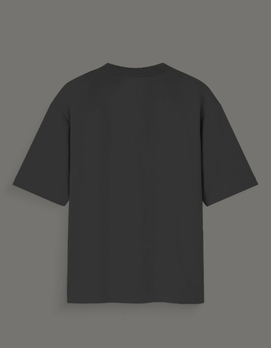 Black blank back view of nothing happened zoro tshirt from AnimeVerseStore with short sleeves