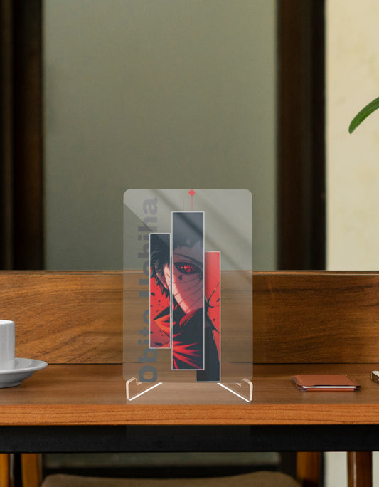 Anime character relic display with vibrant colors and unique design for anime fans