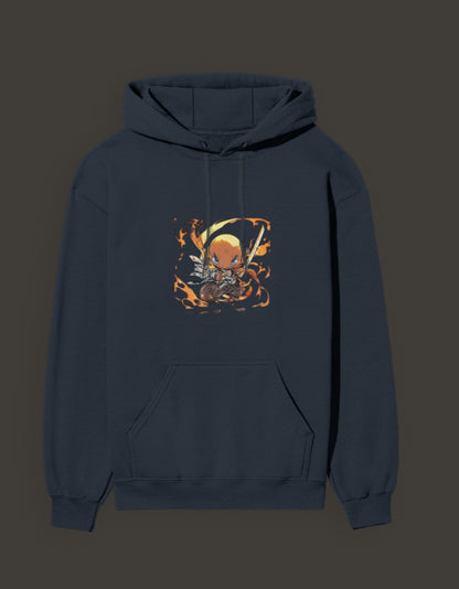 Charmander flame hashira hoodie featuring a vibrant flame design for anime fans