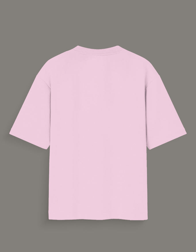 Back view of a light pink Dragon Ball Z artist tee with short sleeves and a relaxed fit