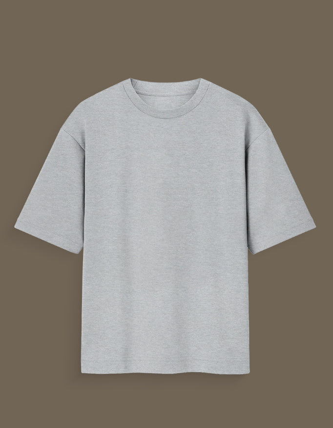 Plain gray Garp Haki anime t-shirt with short sleeves and crew neck from AnimeVerseStore