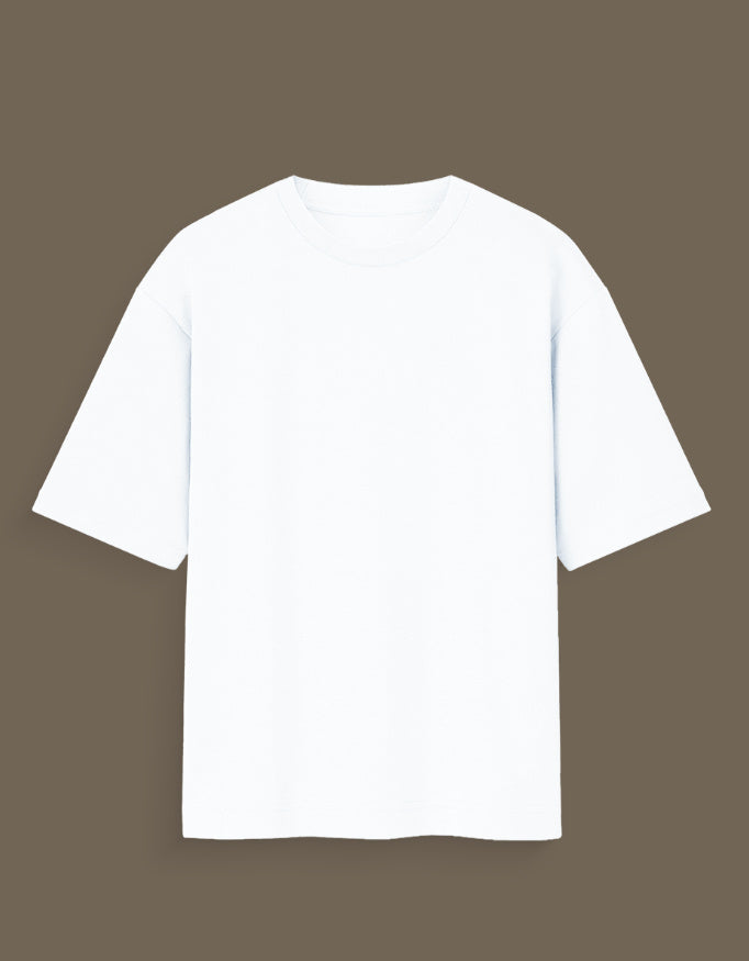 Plain white Garp Haki anime t-shirt with short sleeves and crew neck from AnimeVerseStore