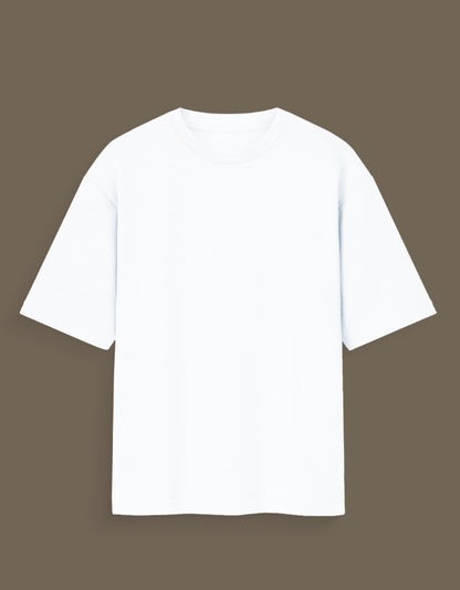 Plain white Garp Haki anime t-shirt with short sleeves and crew neck from AnimeVerseStore