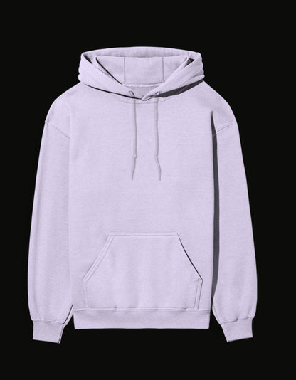 Light purple Itachi hoodie with a spacious front pocket and adjustable drawstring hood