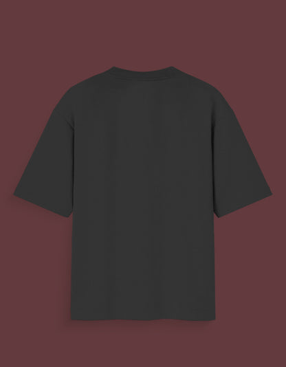 Black plain back view of Kurosaki x Hollow anime t-shirt from AnimeVerseStore