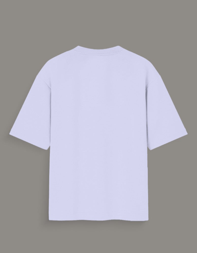 Back view of plain white Luffy wanted poster t-shirt from AnimeVerseStore with short sleeves and crew neck