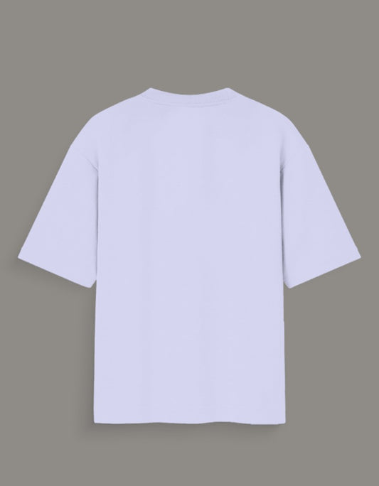 Back view of plain white Luffy wanted poster t-shirt from AnimeVerseStore with short sleeves and crew neck
