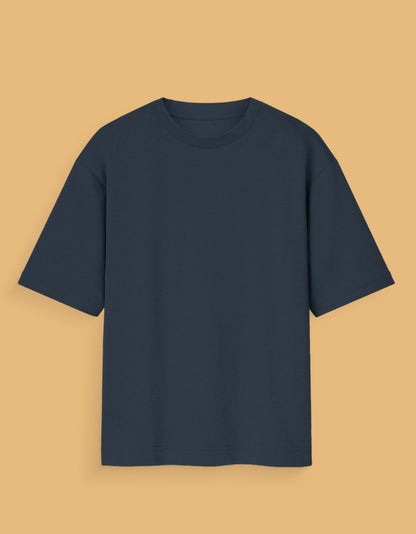 Plain dark gray cotton t-shirt with short sleeves from AnimeVerseStore meme t-shirt India