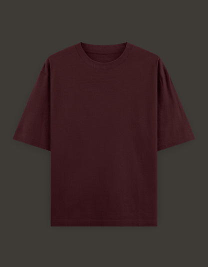 Mew2 x Madara anime t-shirt in burgundy featuring a loose fit and soft fabric for casual wear