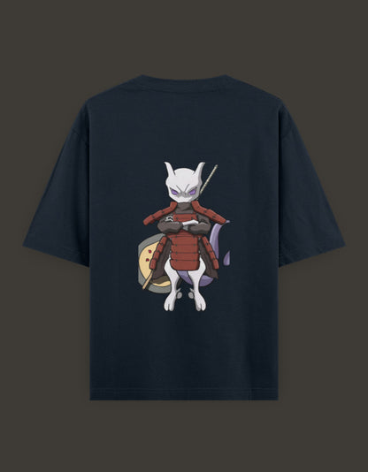 Mew2 x Madara anime t-shirt featuring a bold graphic design on the back