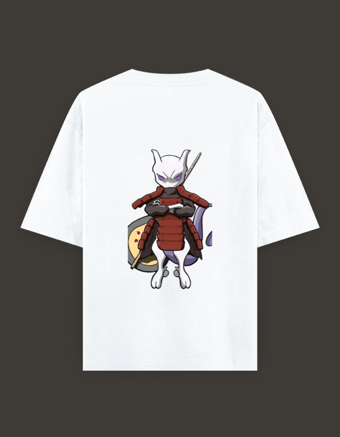 Mew2 x Madara anime t-shirt featuring unique graphic design on the back
