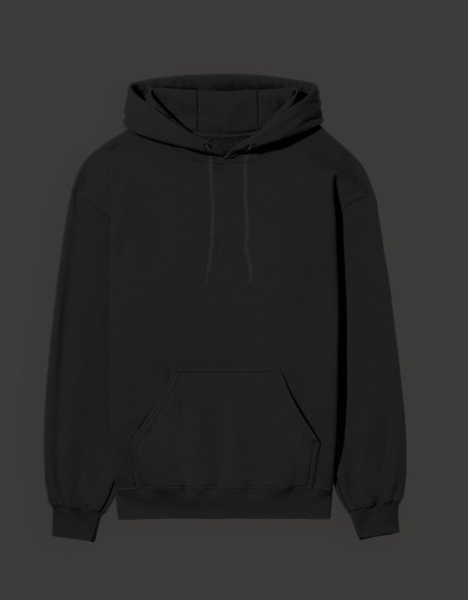 Black Pepe frog hoodie for Gen Z with cozy front pocket and adjustable drawstring
