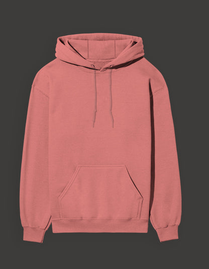 Pepe frog hoodie for Gen Z in a soft coral color, perfect for casual outings or streetwear.