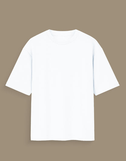 White personalized oversized T-shirt India with Obito Uchiha anime graphic design