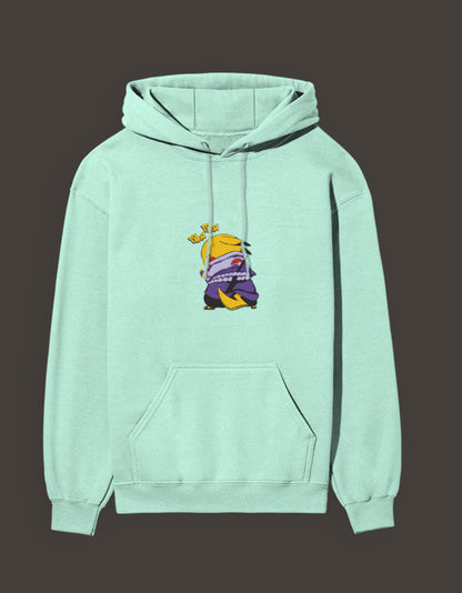 Aqua Pikachu Uchiha hoodie featuring a graphic design of Pikachu in Uchiha attire