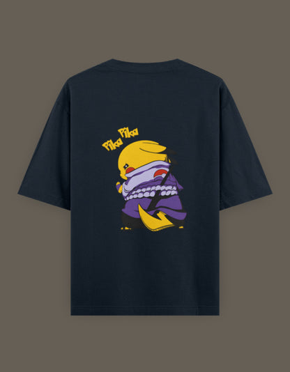 Pikachu Uchiha t-shirt featuring a unique design of Pikachu in a ninja outfit