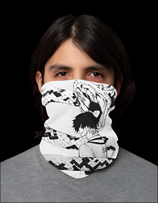 Rouge Shinobi Oliver bandana featuring a unique anime design and comfortable fit for fans