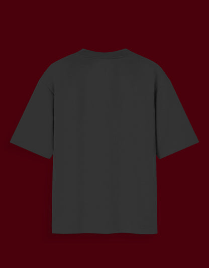 Black Shanks glow in the dark t-shirt showing the plain back side from AnimeVerseStore