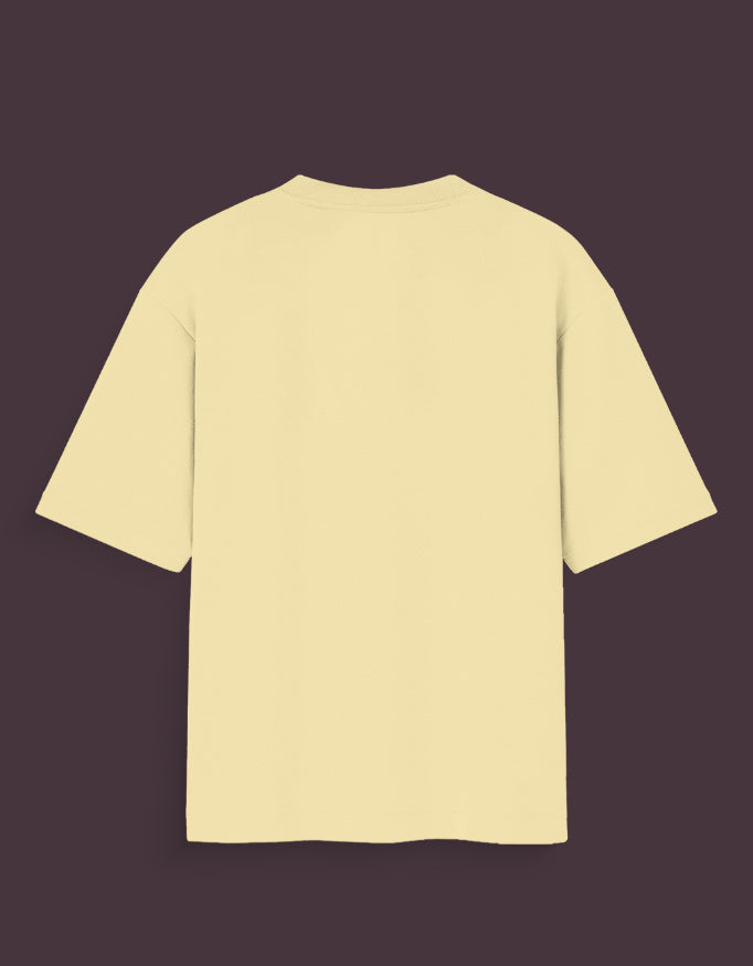 Beige Shanks haki oversized t-shirt with a loose fit and short sleeves from AnimeVerseStore