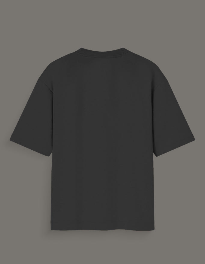 Back view of a stylish Squirtle Water Hashira t-shirt in black for anime fans
