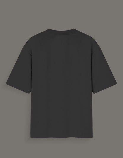 Back view of a stylish Squirtle Water Hashira t-shirt in black for anime fans