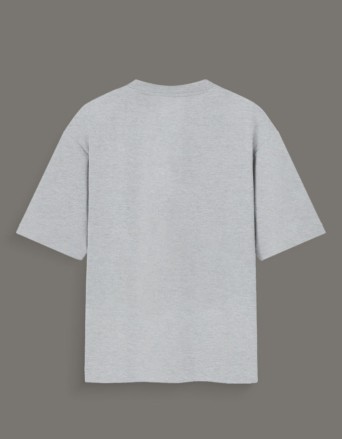 Back view of Squirtle Water Hashira t-shirt in gray, perfect for anime fans.