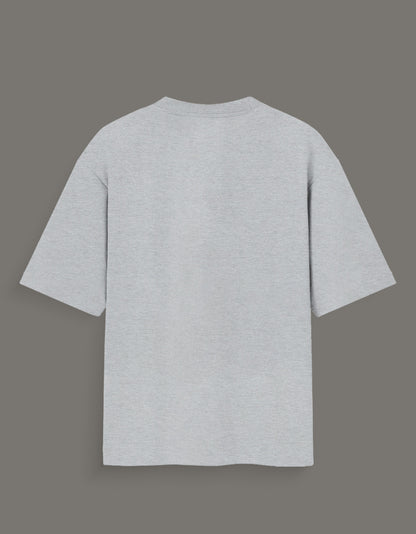 Back view of Squirtle Water Hashira t-shirt in gray, perfect for anime fans.