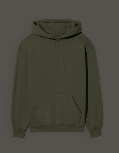 Stylish olive green ultimate clown anime hoodie with front pocket and adjustable drawstring