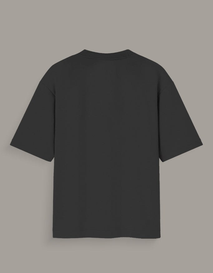 Black plain back view of Vagabond manga graphic shirt from AnimeVerseStore