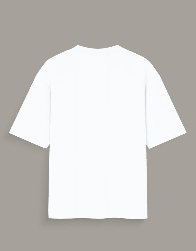 White plain back view of Vagabond manga graphic shirt from AnimeVerseStore