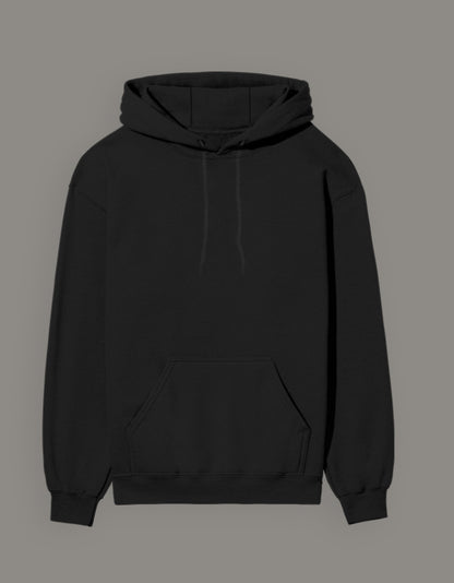 Black hoodie featuring the Whitebeard hoodie One Piece design with a cozy front pocket